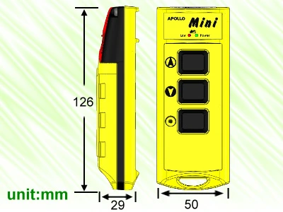 Apollo Industrial Remote Control