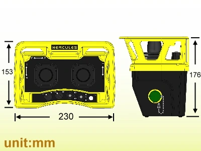 大力神工業遙控器 HERCULES A3-P5